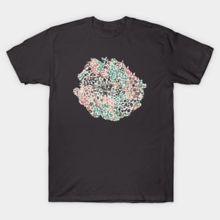 Speckled Watercolor coral green T-Shirt